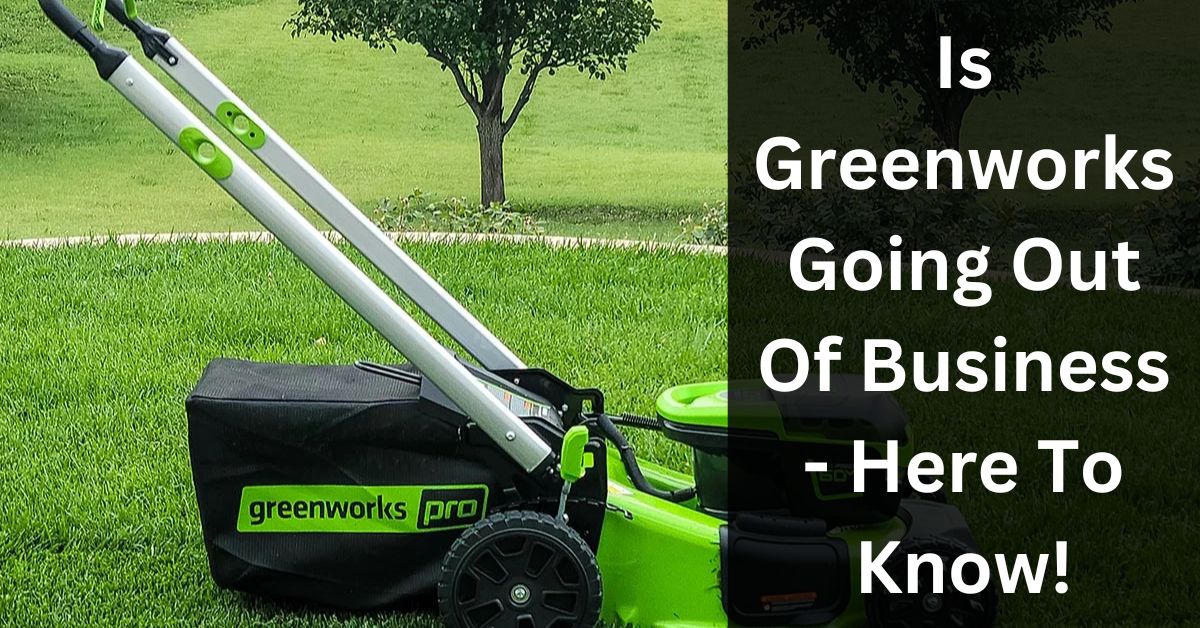 Is Greenworks Going Out Of Business - Here To Know!